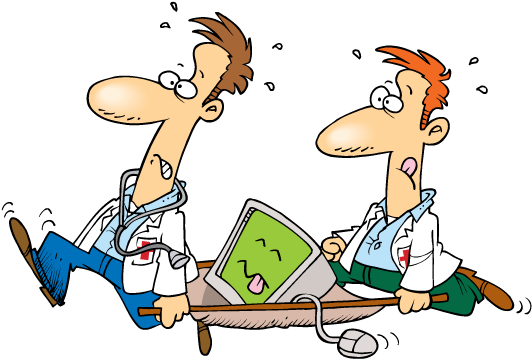 As Of April 8th Microsoft Will No Longer Be Windows - Pc Doctors (574x407), Png Download