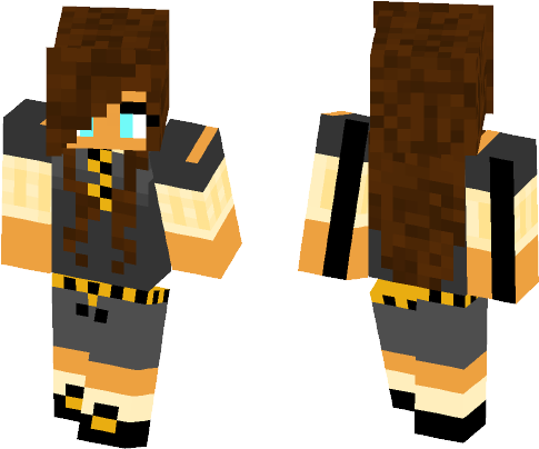 Hufflepuff Girl - Illustration (584x497), Png Download