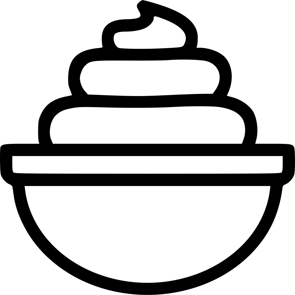 Whip Cream - - Whipping Cream Icon (980x980), Png Download
