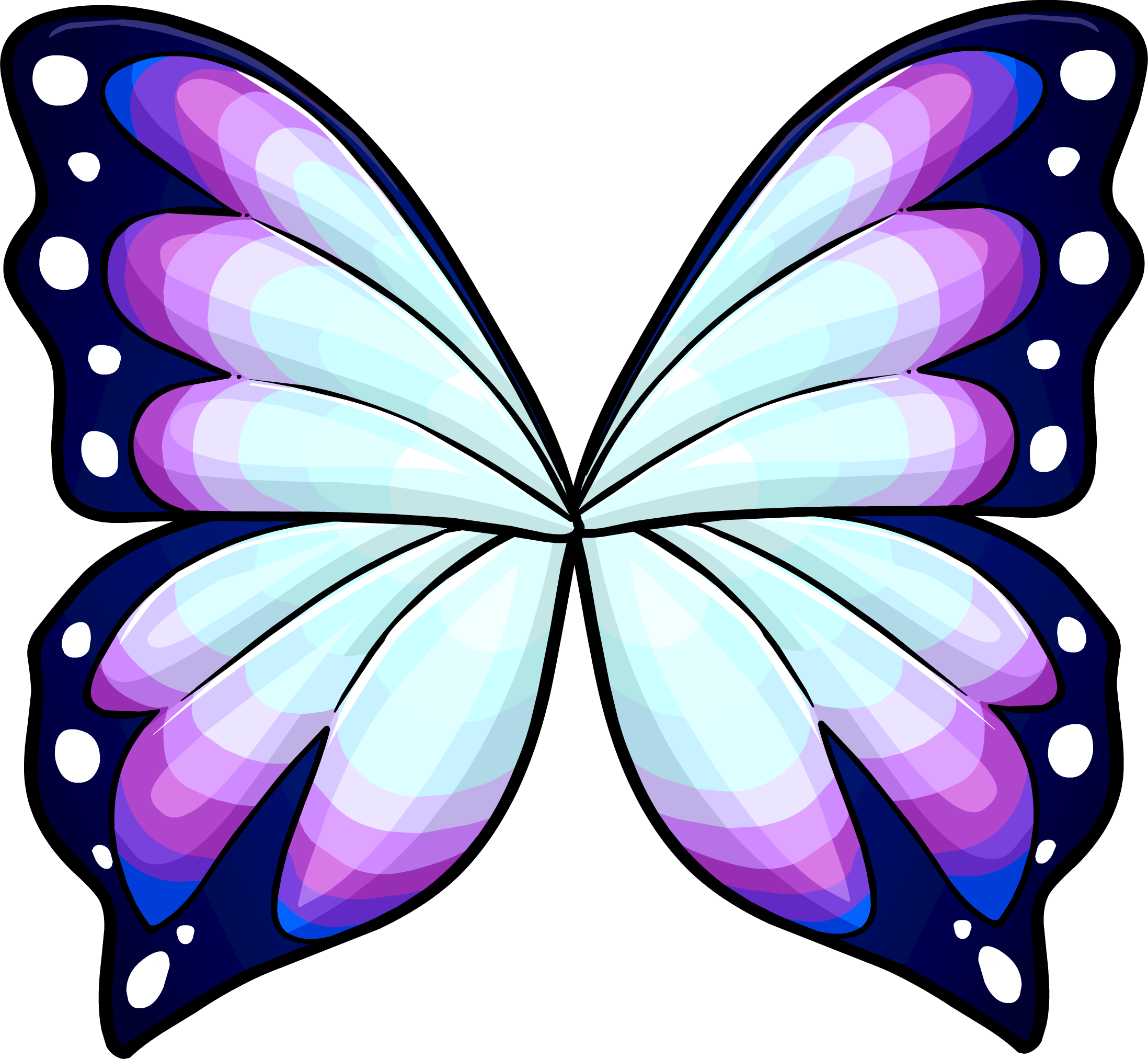 Butterfly Wings Drawing At Getdrawings - Butterfly Wings (2196x2025), Png Download