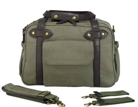So Young Charlie Diaper Bag - Soyoung Charlie Unisex Nappy Bag (khaki) (480x403), Png Download