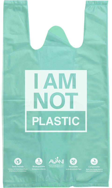 Every Year, An Estimated Of 1 Trillion Plastic Bags - Cassava Bags (800x800), Png Download