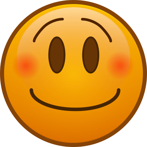 Smiley code shy Full Emoji