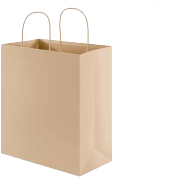 Shopping Bag Png Clipart - Paper Shopping Bag Png (500x375), Png Download