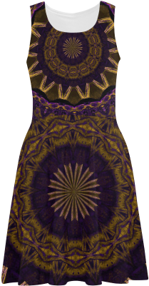 Purple N Spun Gold Atalanta Sundress - Dress (500x500), Png Download