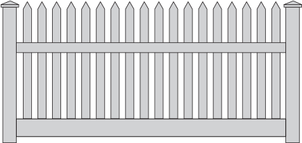 Visit - Picket Fence (450x300), Png Download