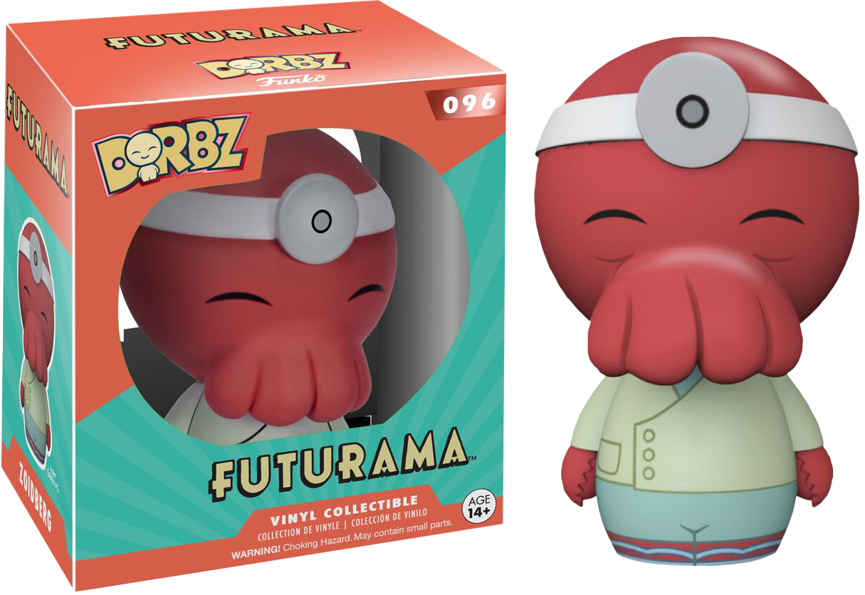 Zoidberg Dorbz Vinyl Figure - Futurama Dorbz (1215x836), Png Download