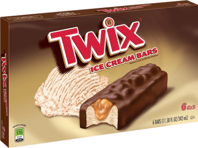 Previous - Twix Bar Ice Cream (401x300), Png Download