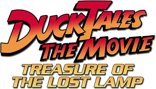 Ducktales The Movie -treasure Of The Lost Lamp Title - Ducktales The Movie Title (800x310), Png Download