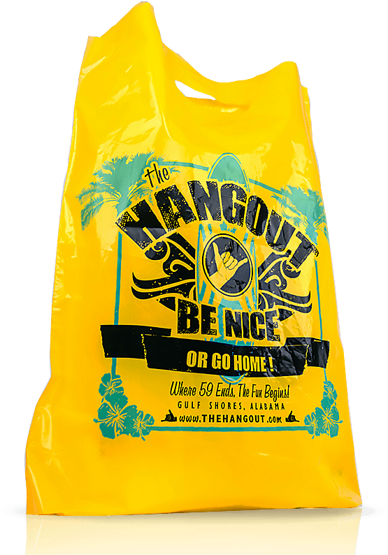 Wholesale Custom Printed Plastic Bags - Plastic Bag (797x800), Png Download