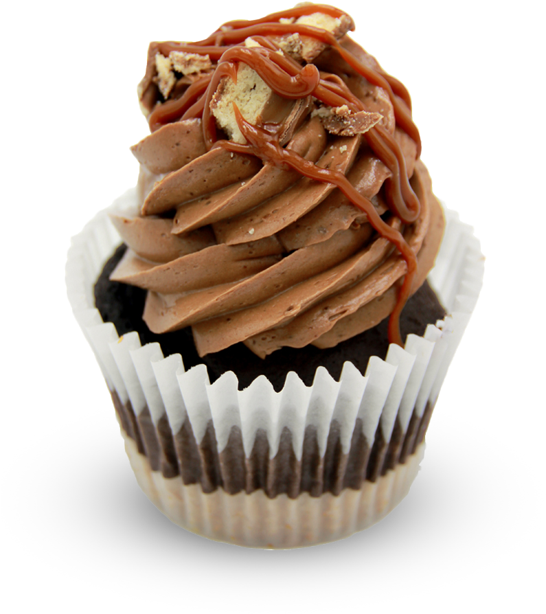 Twix Bar - Cupcake (950x950), Png Download