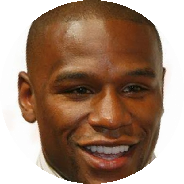 Floyd Mayweather - Buzz Cut (600x600), Png Download