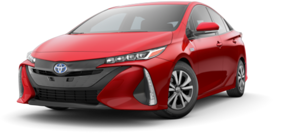 2017 Prius Prime - Gray Toyota Prius Prime (569x350), Png Download