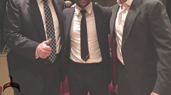 Floyd Mayweather Visits President-elect, Donald Trump - Mayweather Donald Trump (594x330), Png Download