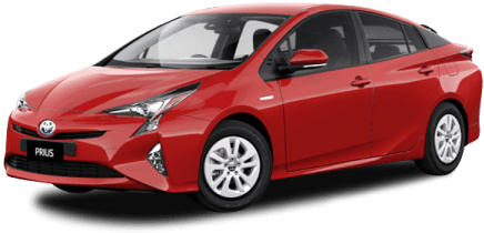 Hatchback - 2018 Toyota Corolla Red (464x363), Png Download