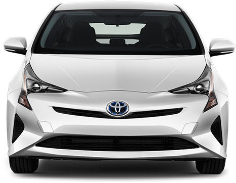 2016 Toyota Prius Front View - Toyota Prius 2017 White (700x700), Png Download