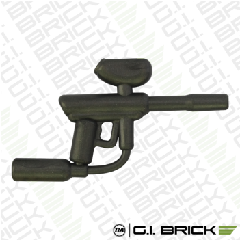 Brickarms Paintball Marker - Brickarms Xm7 (black) (850x350), Png Download