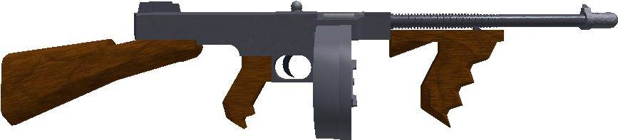 File History - Tommy Gun Transparent (943x268), Png Download