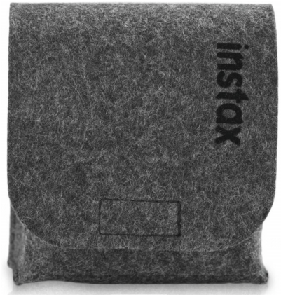 Fujifilm Instax Mini 70 Felt Torbica - Fuji Film Instax Mini 70 Grey Wool Felt Case (400x534), Png Download