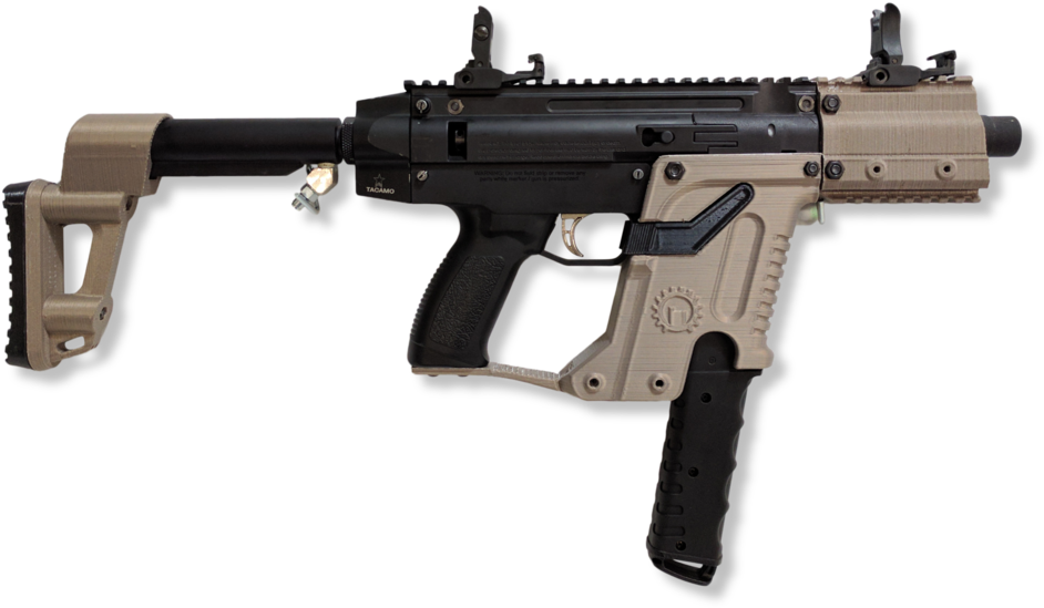 Turn Your Marker Into An Exotic Smg Inspired By The - Victor Gun (1024x768), Png Download