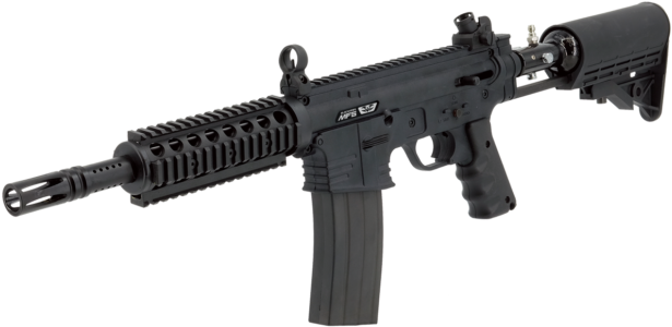 Valken Blackhawk Mfg Paintball Gun Features - Valken Blackhawk Paintball Gun (620x350), Png Download