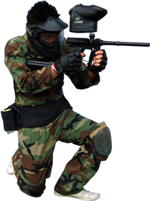 Paintball Shooter - Paintball (419x408), Png Download