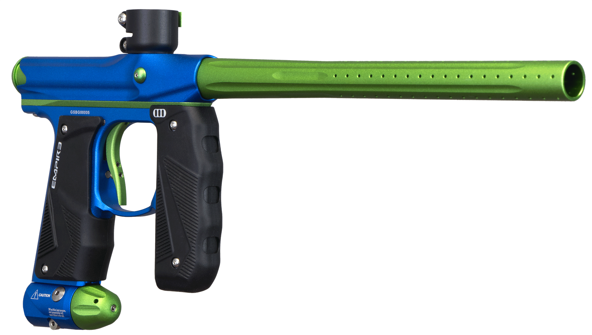 Empire Mini Gs Paintball Marker - Dust Black 17400 (2000x1237), Png Download