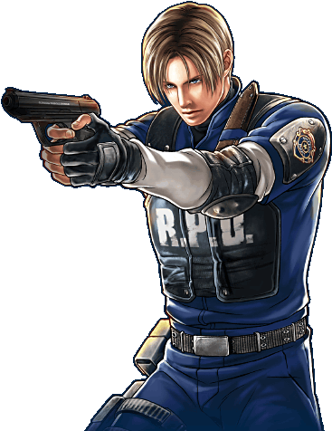 Kennedy Transparent Image - Leon Scott Kennedy Png (488x520), Png Download