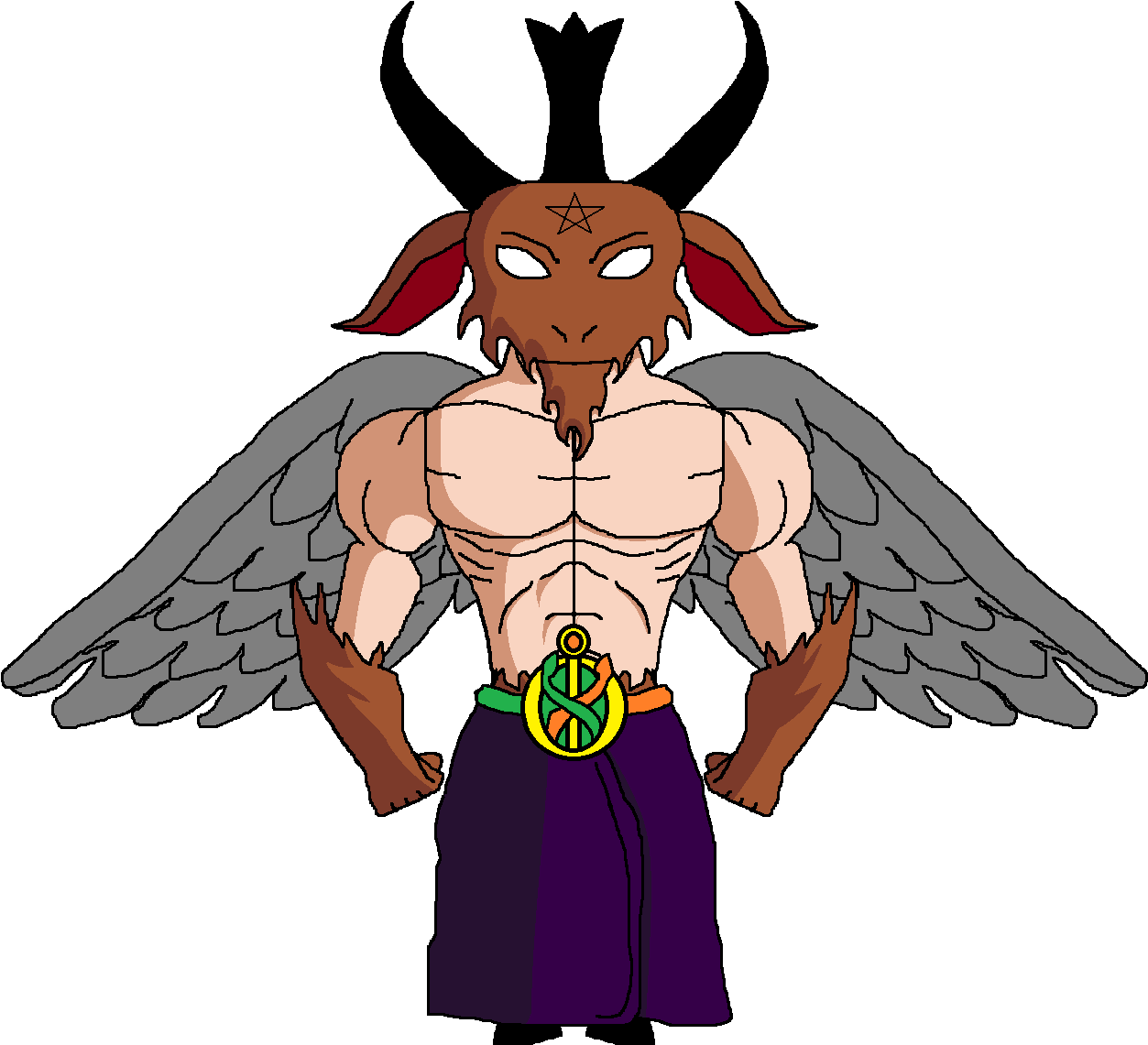 Baphomet - April 4 (1294x1294), Png Download