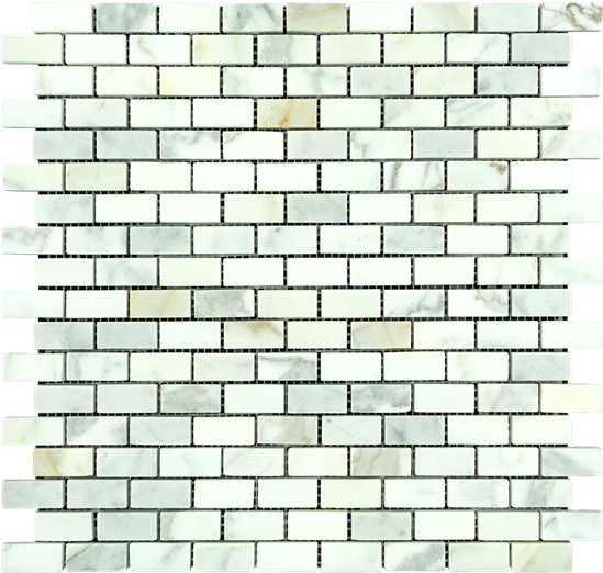 Calacatta Gold 5/8x1-1/4 Brick - 3d Computer Graphics (550x550), Png Download