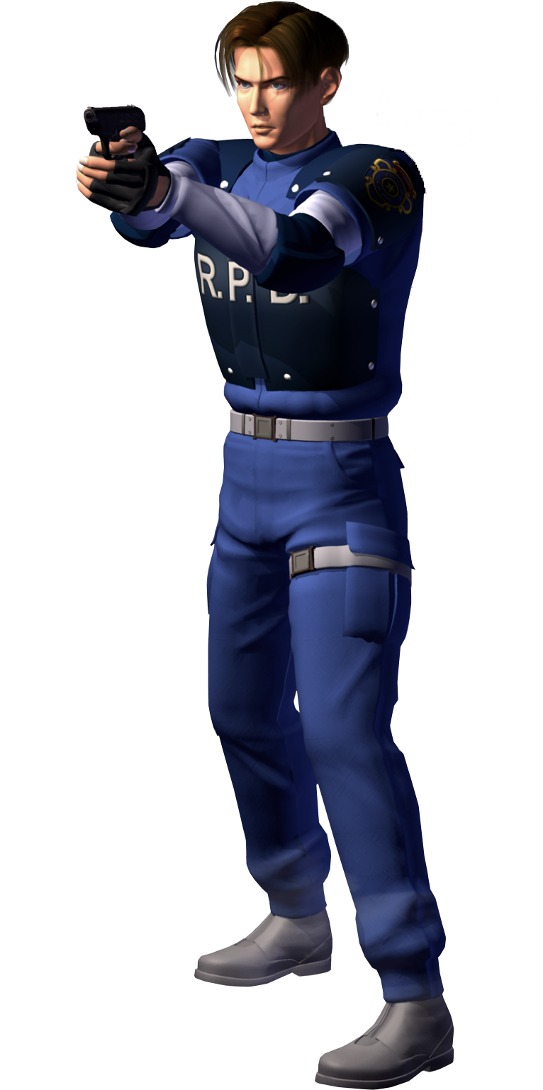 Leon S - Kennedy - Leon S Kennedy Re1 (800x1600), Png Download