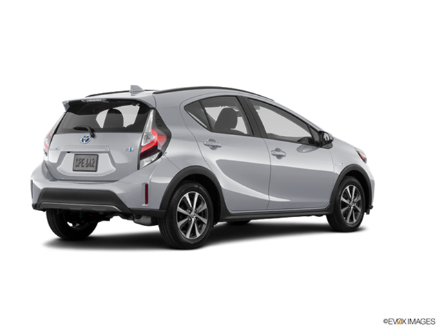 New Car 2018 Toyota Prius C Three - White Honda Hrv 2018 (640x480), Png Download