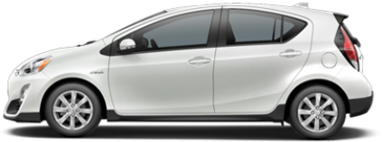 2017 Prius C (522x293), Png Download