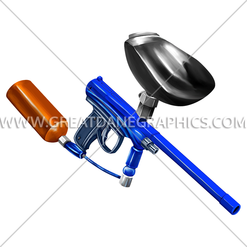 Paintball Clipart Paintball Gun - Paintball (825x825), Png Download