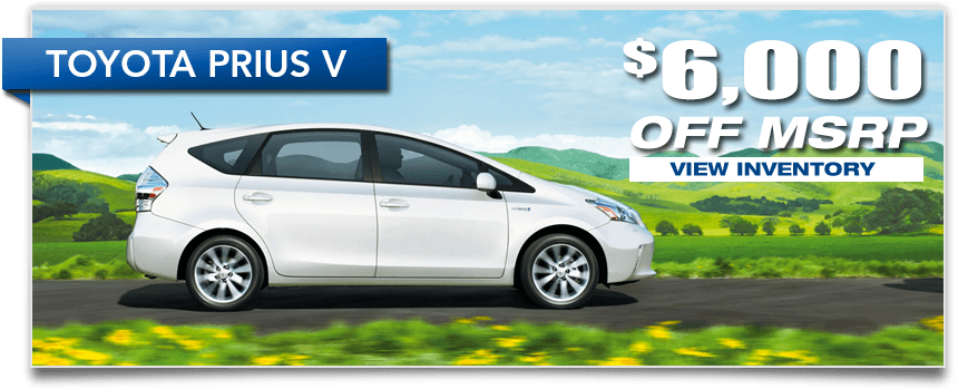 The New Toyota Prius V In Melbourne, Florida - Hot Hatch (910x350), Png Download