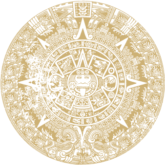 Aztec Calendar (360x373), Png Download