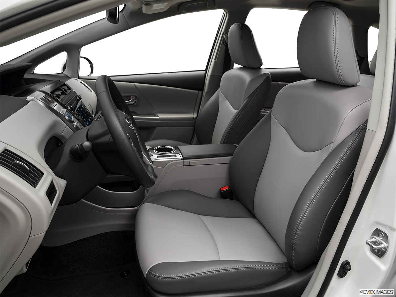 Research The 2017 Toyota Prius V In Glendale - 2018 Prius Ash Interior (1280x960), Png Download