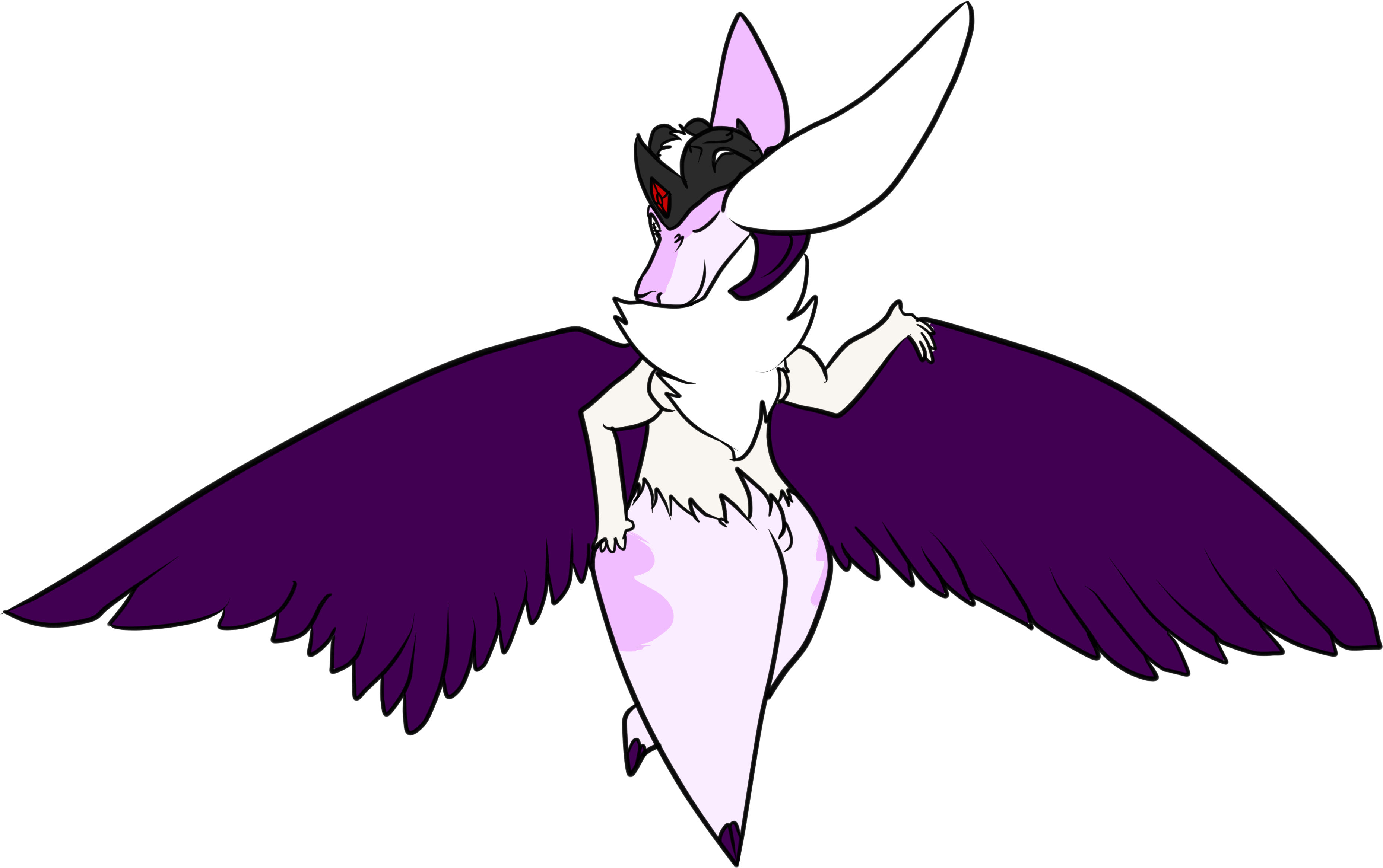 Big Baphomet Hips - Illustration (4000x2500), Png Download