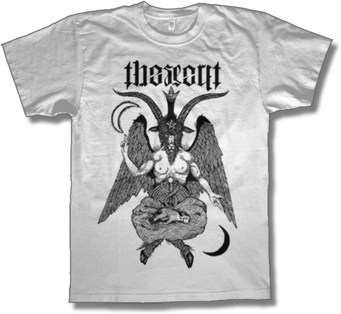 Baphomet White - Paul Jackson Shirt (501x514), Png Download