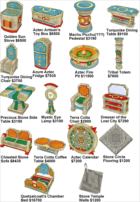 The Aztecs - Webkinz Aztec Room Theme (478x687), Png Download