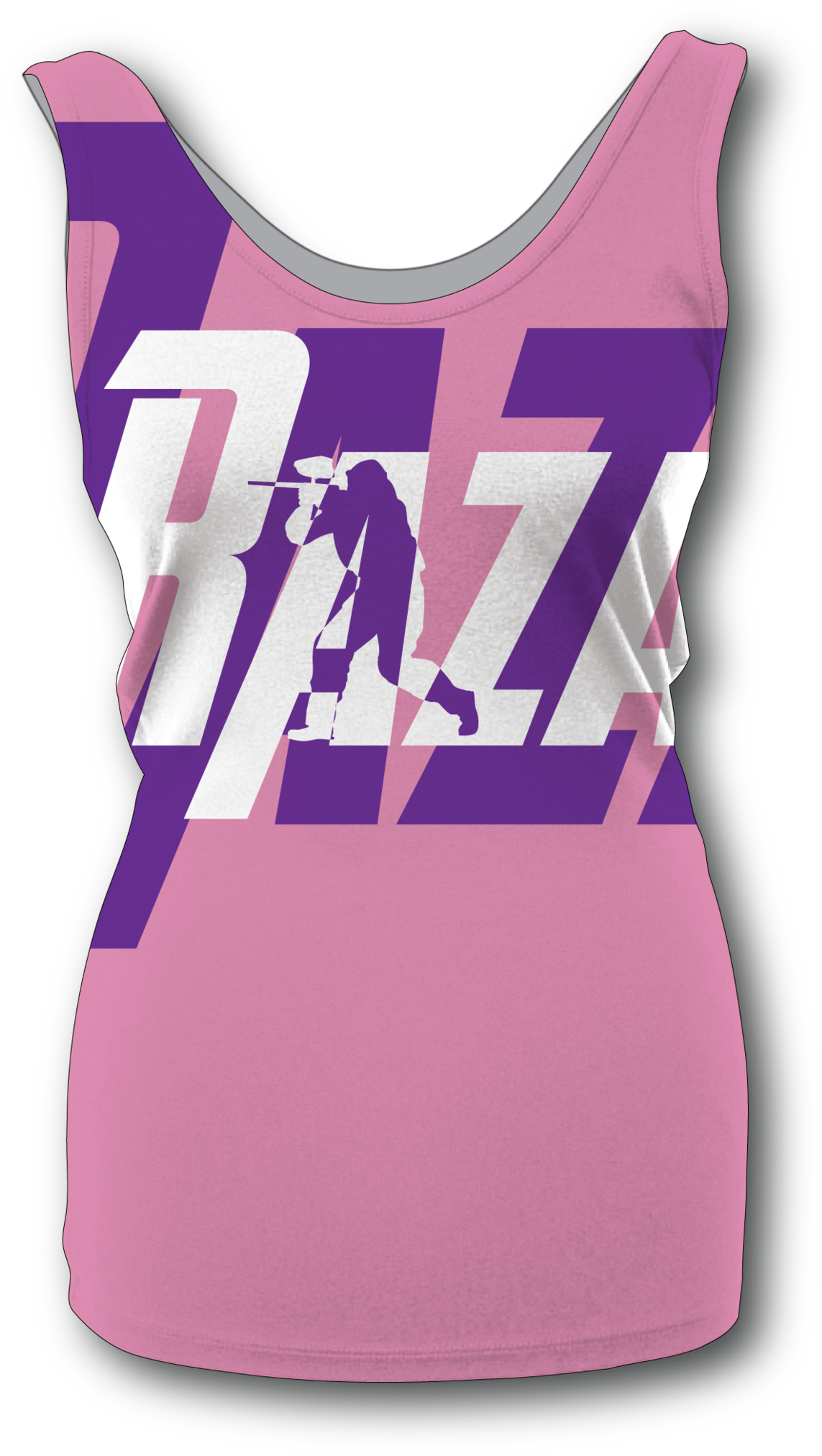 Women's Gunfire Tank Top Pink - Active Tank (1176x2048), Png Download