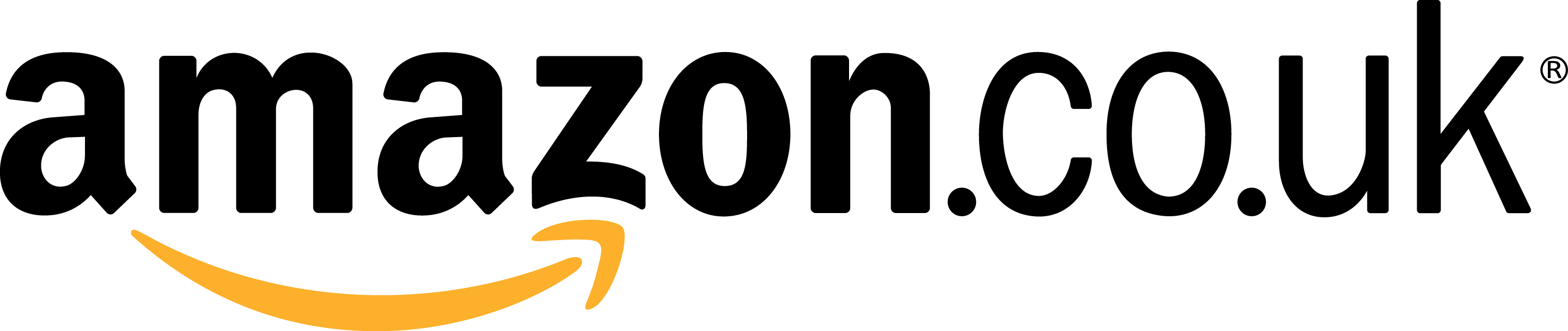 #amazon - Co - Uk - The Yellow Uderlining Arrow In - Amazon De Logo Vector (2953x623), Png Download