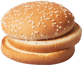 Big Mac® Bun - Mcdonalds Big Mac Bun (468x264), Png Download