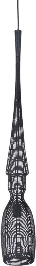 Iron Wireproperty Developmenthanging Lampspendant - Spire (666x1000), Png Download