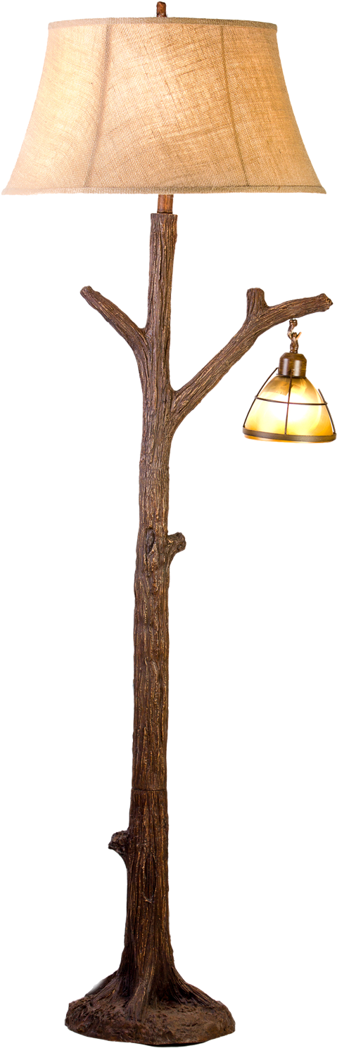 Glass Shader Hanging Night Light Measures - Png Transparent Old Floor Lamp (500x1500), Png Download