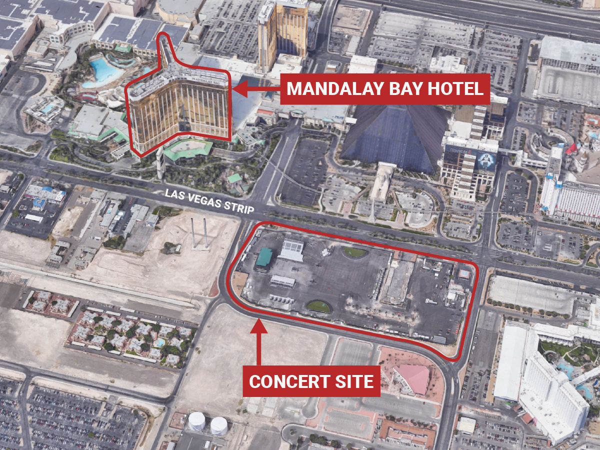 This Situation Was Different From Other Mass Shootings - Vegas Mandalay Bay Shooting (1200x900), Png Download