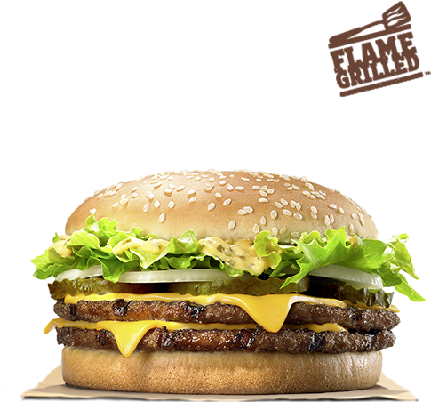 Burger King Big King Xxl (500x540), Png Download