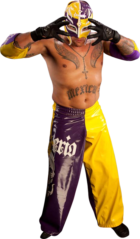 Rey Mysterio Transparent Background - Wwe Invitations 8 Count (470x801), Png Download