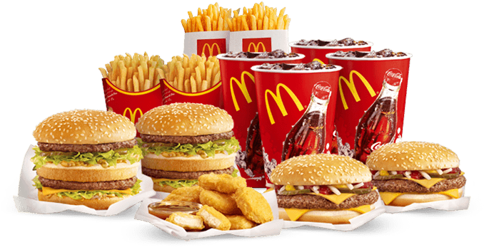 Mcdonalds Family Dinner Box (690x375), Png Download