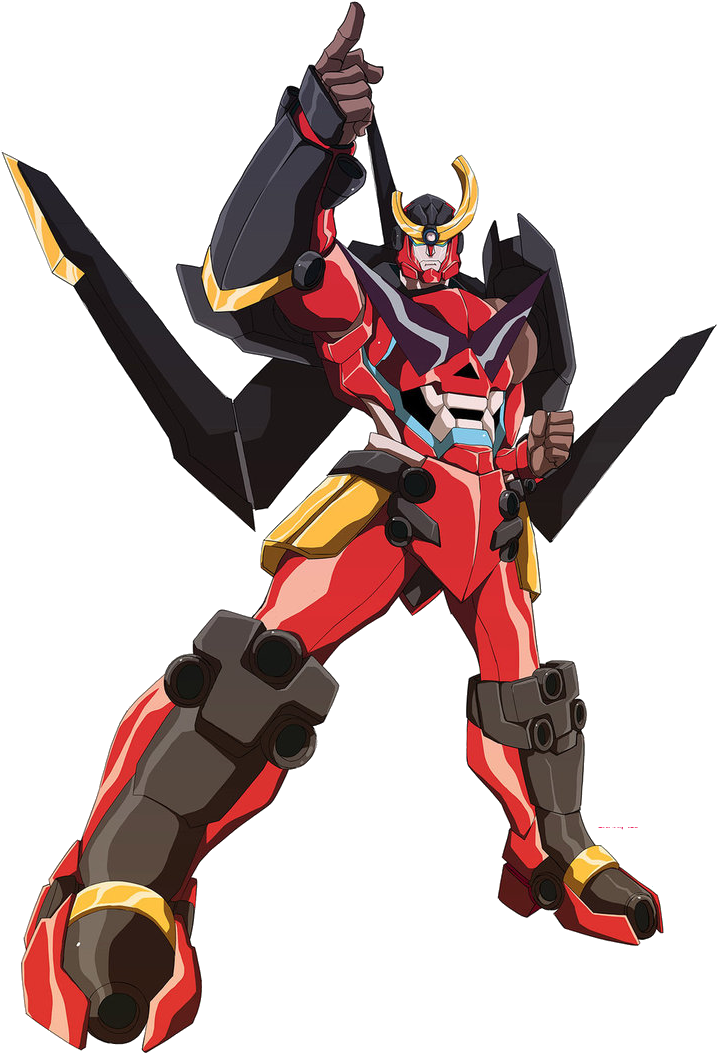 Gurren Lagann - Gurren Lagann Mecha Png (735x1087), Png Download